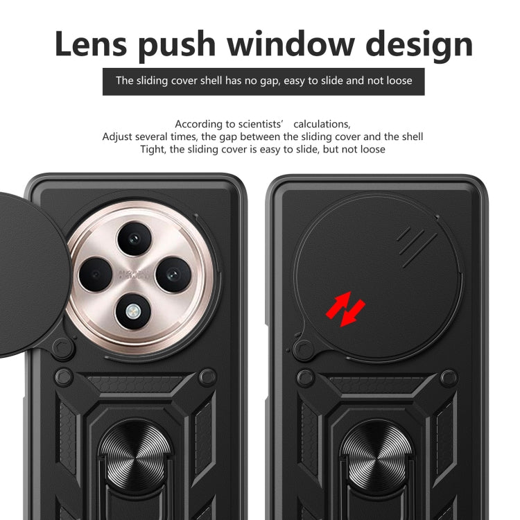 Sliding Camera Cover Design TPU+PC Phone Case, For OPPO Reno12 F 5G Global, For OPPO Reno12 Pro 5G Global, For OPPO F27 Pro / F27 Pro+ Global, For OPPO A60 4G, For OPPO A38 4G Global, For OPPO A58 4G Global, For OPPO Find X8 Pro