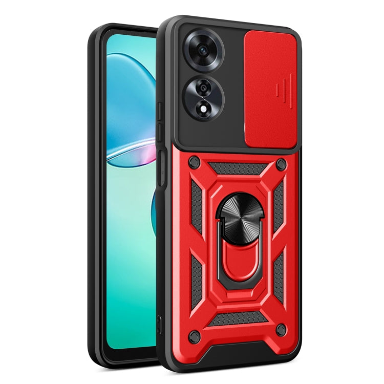 Sliding Camera Cover Design TPU+PC Phone Case, For OPPO Reno12 F 5G Global, For OPPO Reno12 Pro 5G Global, For OPPO F27 Pro / F27 Pro+ Global, For OPPO A60 4G, For OPPO A38 4G Global, For OPPO A58 4G Global, For OPPO Find X8 Pro