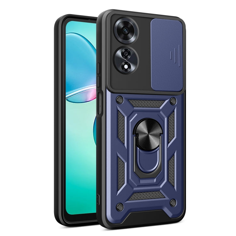 Sliding Camera Cover Design TPU+PC Phone Case, For OPPO Reno12 F 5G Global, For OPPO Reno12 Pro 5G Global, For OPPO F27 Pro / F27 Pro+ Global, For OPPO A60 4G, For OPPO A38 4G Global, For OPPO A58 4G Global, For OPPO Find X8 Pro