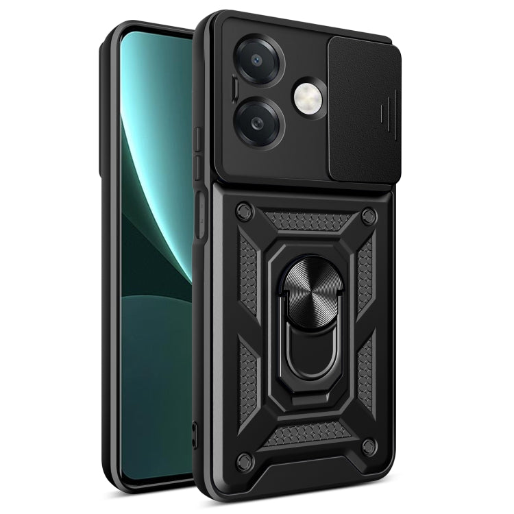 Sliding Camera Cover Design TPU+PC Phone Case, For OPPO A3x 5G India / A3x 4G, For OPPO A3 Pro 5G India / A80 5G, For OPPO Reno12 F 5G Global, For OPPO Reno12 Pro 5G Global, For OPPO F27 Pro / F27 Pro+ Global, For OPPO A60 4G, For OPPO A38 4G Global