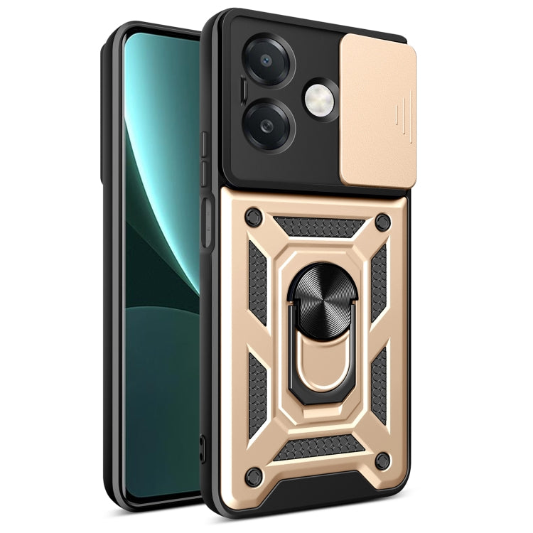 Sliding Camera Cover Design TPU+PC Phone Case, For OPPO A3x 5G India / A3x 4G, For OPPO A3 Pro 5G India / A80 5G, For OPPO Reno12 F 5G Global, For OPPO Reno12 Pro 5G Global, For OPPO F27 Pro / F27 Pro+ Global, For OPPO A60 4G, For OPPO A38 4G Global