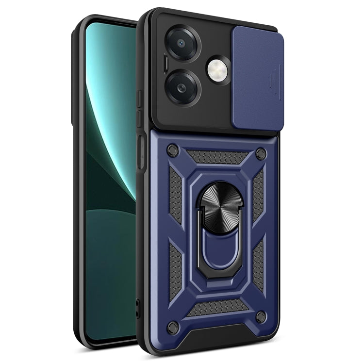 Sliding Camera Cover Design TPU+PC Phone Case, For OPPO A3x 5G India / A3x 4G, For OPPO A3 Pro 5G India / A80 5G, For OPPO Reno12 F 5G Global, For OPPO Reno12 Pro 5G Global, For OPPO F27 Pro / F27 Pro+ Global, For OPPO A60 4G, For OPPO A38 4G Global