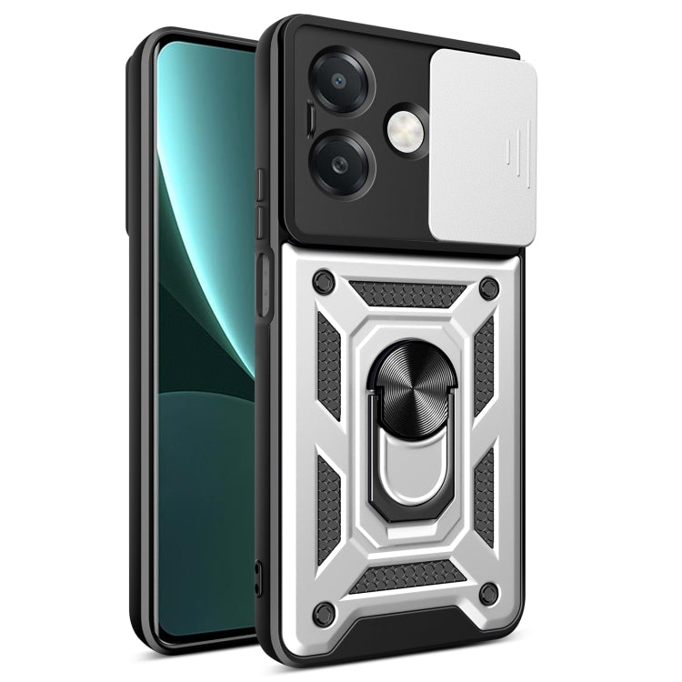 Sliding Camera Cover Design TPU+PC Phone Case, For OPPO A3x 5G India / A3x 4G, For OPPO A3 Pro 5G India / A80 5G, For OPPO Reno12 F 5G Global, For OPPO Reno12 Pro 5G Global, For OPPO F27 Pro / F27 Pro+ Global, For OPPO A60 4G, For OPPO A38 4G Global
