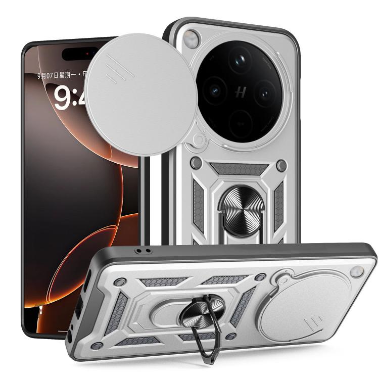 Sliding Camera Cover Design TPU+PC Phone Case, For OPPO A58 4G Global, For OPPO Find X8 Pro, For OPPO Reno5 4G / 5G, For OPPO A79 5G Global