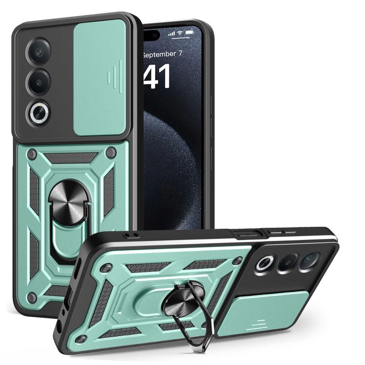 Sliding Camera Cover Design TPU+PC Phone Case, For OPPO A3x 5G India / A3x 4G, For OPPO A3 Pro 5G India / A80 5G, For OPPO Reno12 F 5G Global, For OPPO Reno12 Pro 5G Global, For OPPO F27 Pro / F27 Pro+ Global, For OPPO A60 4G, For OPPO A38 4G Global