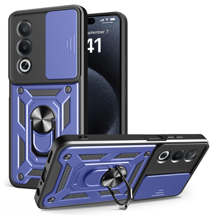 Sliding Camera Cover Design TPU+PC Phone Case, For OPPO A3x 5G India / A3x 4G, For OPPO A3 Pro 5G India / A80 5G, For OPPO Reno12 F 5G Global, For OPPO Reno12 Pro 5G Global, For OPPO F27 Pro / F27 Pro+ Global, For OPPO A60 4G, For OPPO A38 4G Global