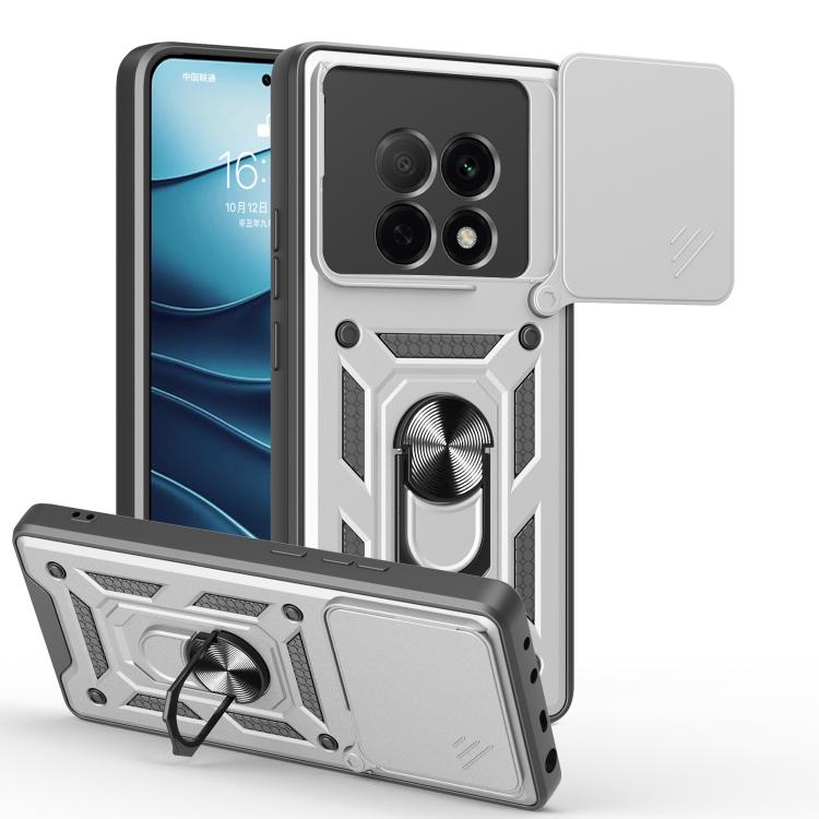 Sliding Camera Cover Design TPU+PC Phone Case, For OPPO Reno14 5G Global, For OPPO F29 Pro 5G, For OPPO Reno13 F 4G / 5G, For OPPO Find X8, For OPPO A3x 5G India / A3x 4G, For OPPO A3 Pro 5G India / A80 5G