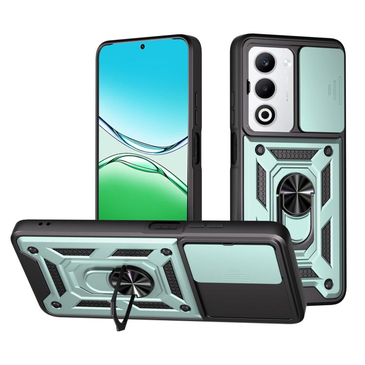 Sliding Camera Cover Design TPU+PC Phone Case, For OPPO Reno14 F 5G Global, For OPPO A5 5G Global, For OPPO Reno14 5G Global, For OPPO F29 Pro 5G, For OPPO Reno13 F 4G / 5G, For OPPO Find X8