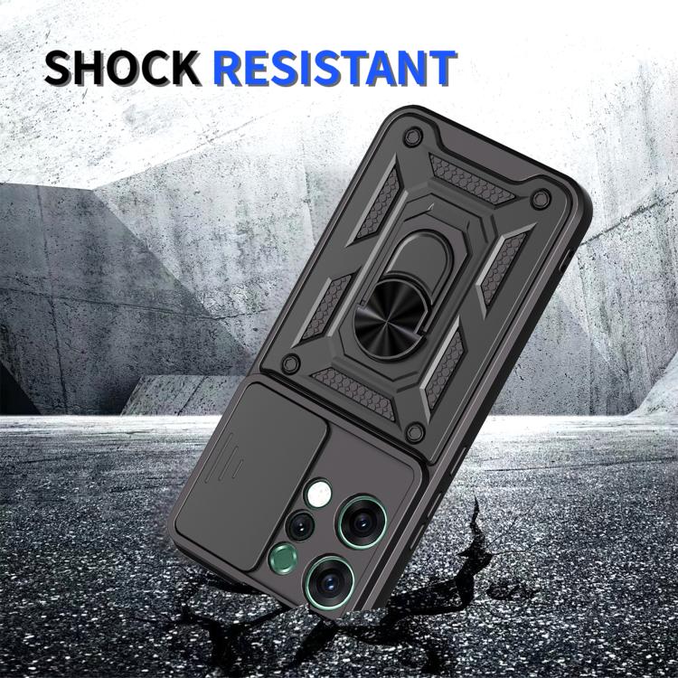 Sliding Camera Cover Design TPU+PC Phone Case, For OPPO Reno14 5G Global, For OPPO F29 Pro 5G, For OPPO Reno13 F 4G / 5G, For OPPO Find X8, For OPPO A3x 5G India / A3x 4G, For OPPO A3 Pro 5G India / A80 5G