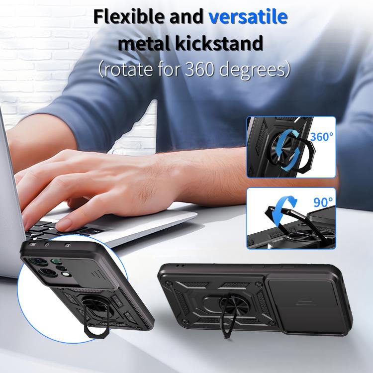 Sliding Camera Cover Design TPU+PC Phone Case, For OPPO Reno14 5G Global, For OPPO F29 Pro 5G, For OPPO Reno13 F 4G / 5G, For OPPO Find X8, For OPPO A3x 5G India / A3x 4G, For OPPO A3 Pro 5G India / A80 5G