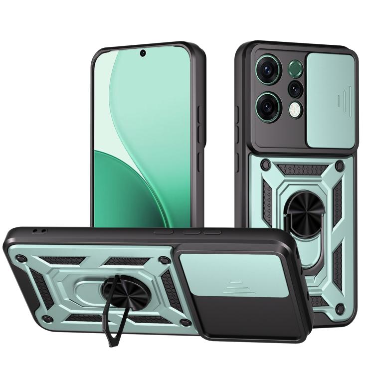 Sliding Camera Cover Design TPU+PC Phone Case, For OPPO Reno14 F 5G Global, For OPPO A5 5G Global, For OPPO Reno14 5G Global, For OPPO F29 Pro 5G, For OPPO Reno13 F 4G / 5G, For OPPO Find X8