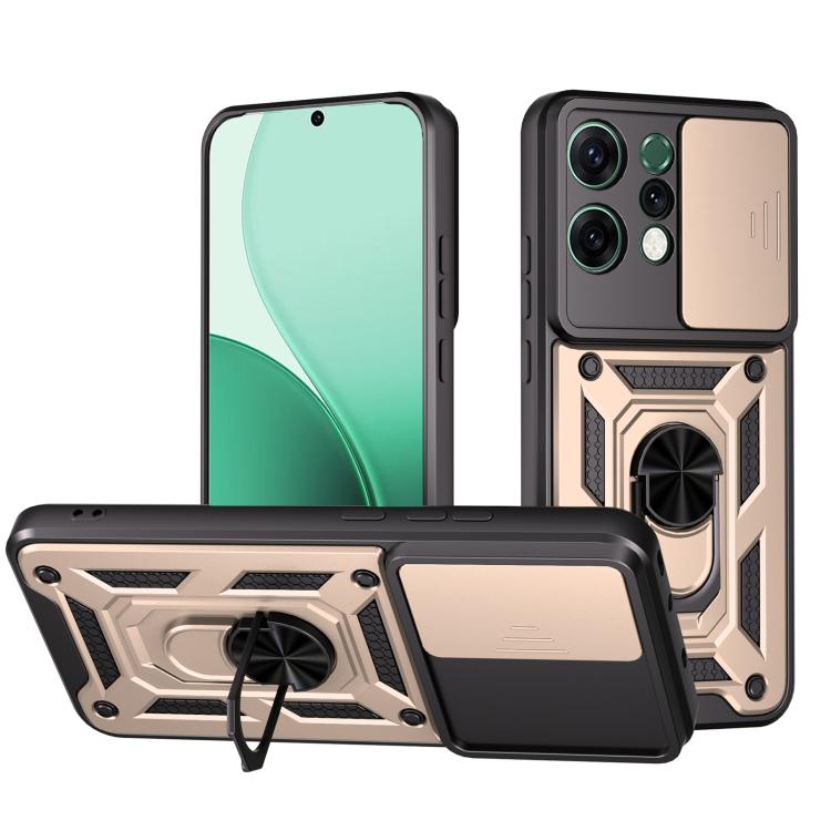 Sliding Camera Cover Design TPU+PC Phone Case, For OPPO Reno14 5G Global, For OPPO F29 Pro 5G, For OPPO Reno13 F 4G / 5G, For OPPO Find X8, For OPPO A3x 5G India / A3x 4G, For OPPO A3 Pro 5G India / A80 5G