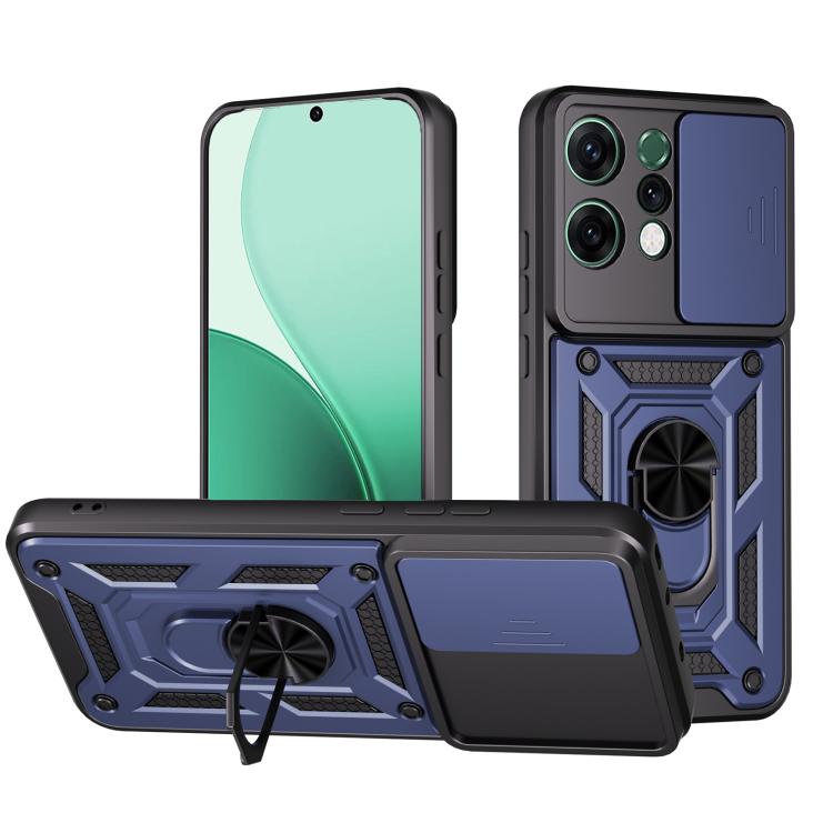 Sliding Camera Cover Design TPU+PC Phone Case, For OPPO Reno14 5G Global, For OPPO F29 Pro 5G, For OPPO Reno13 F 4G / 5G, For OPPO Find X8, For OPPO A3x 5G India / A3x 4G, For OPPO A3 Pro 5G India / A80 5G