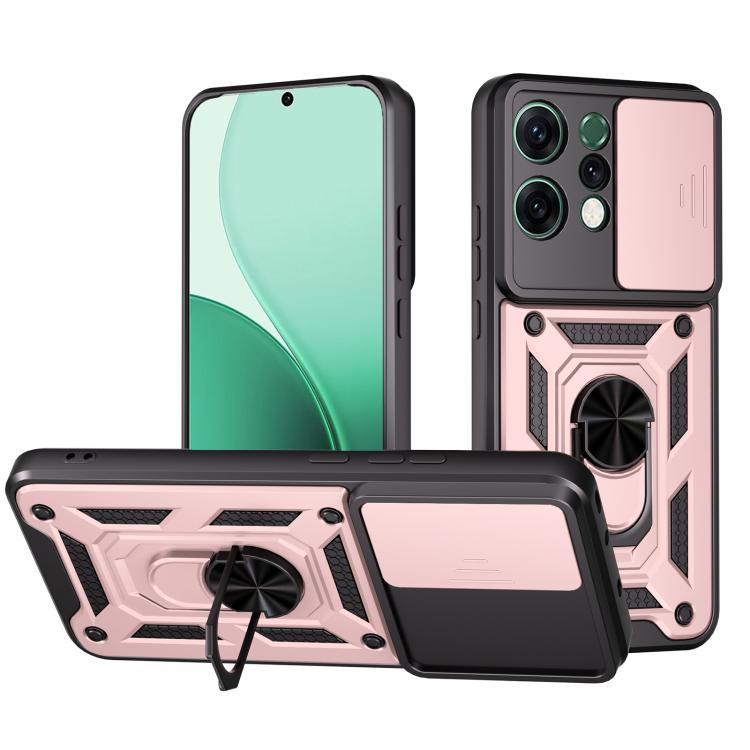Sliding Camera Cover Design TPU+PC Phone Case, For OPPO Reno14 5G Global, For OPPO F29 Pro 5G, For OPPO Reno13 F 4G / 5G, For OPPO Find X8, For OPPO A3x 5G India / A3x 4G, For OPPO A3 Pro 5G India / A80 5G