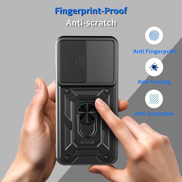 Sliding Camera Cover Design TPU+PC Phone Case, For OPPO Reno14 F 5G Global, For OPPO A5 5G Global, For OPPO Reno14 5G Global, For OPPO F29 Pro 5G, For OPPO Reno13 F 4G / 5G, For OPPO Find X8