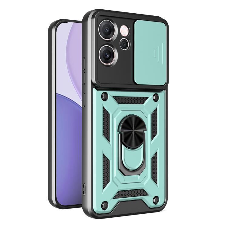 Sliding Camera Cover Design TPU+PC Phone Case, For OPPO Reno14 F 5G Global, For OPPO A5 5G Global, For OPPO Reno14 5G Global, For OPPO F29 Pro 5G, For OPPO Reno13 F 4G / 5G, For OPPO Find X8