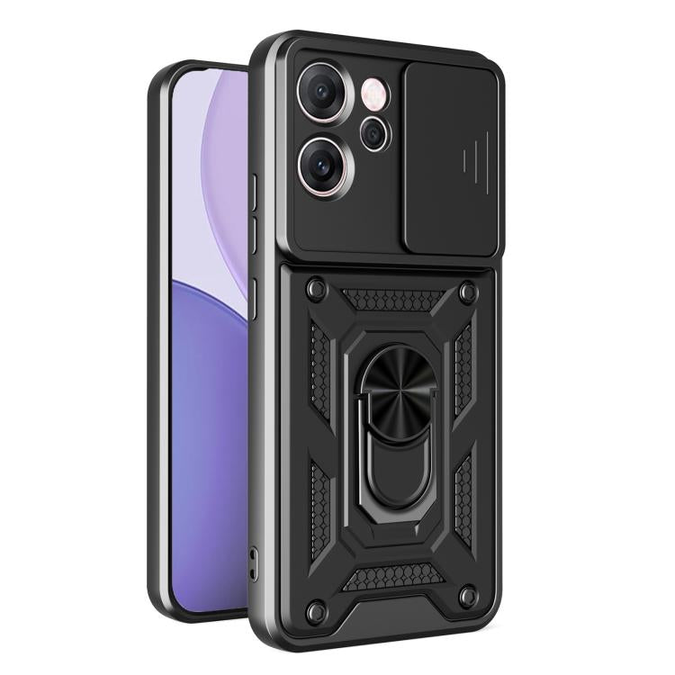 Sliding Camera Cover Design TPU+PC Phone Case, For OPPO Reno14 F 5G Global, For OPPO A5 5G Global, For OPPO Reno14 5G Global, For OPPO F29 Pro 5G, For OPPO Reno13 F 4G / 5G, For OPPO Find X8