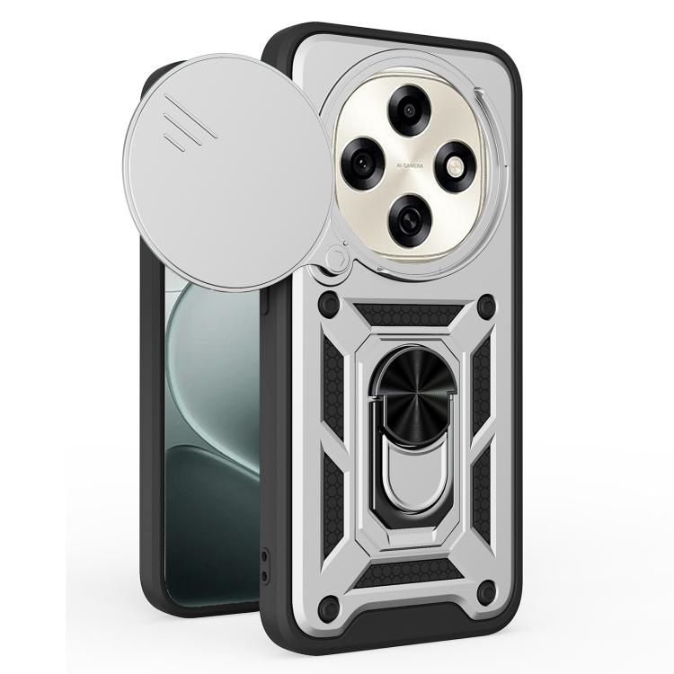 Sliding Camera Cover Design TPU+PC Phone Case, For OPPO Find X9, For OPPO A6 Pro 4G / 5G / F31 5G, For OPPO F31 Pro 5G, For OPPO Find X9 Pro, For OPPO Reno14 F 5G Global, For OPPO A5 5G Global