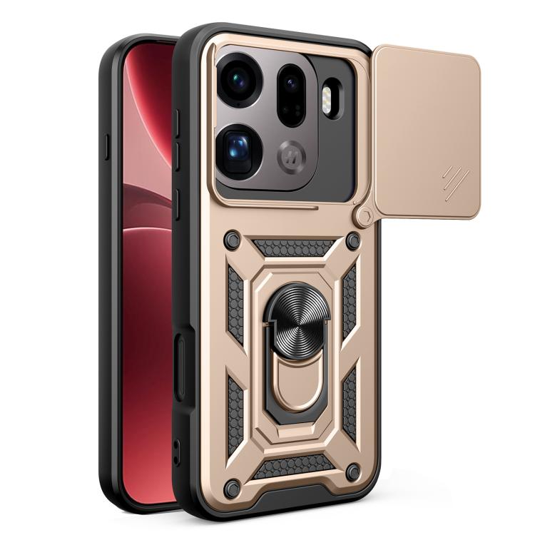Sliding Camera Cover Design TPU+PC Phone Case, For OPPO Find X9, For OPPO A6 Pro 4G / 5G / F31 5G, For OPPO F31 Pro 5G, For OPPO Find X9 Pro, For OPPO Reno14 F 5G Global, For OPPO A5 5G Global