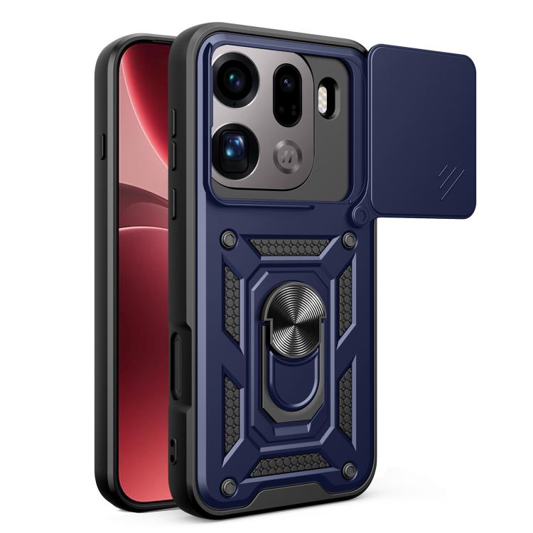 Sliding Camera Cover Design TPU+PC Phone Case, For OPPO Find X9, For OPPO A6 Pro 4G / 5G / F31 5G, For OPPO F31 Pro 5G, For OPPO Find X9 Pro, For OPPO Reno14 F 5G Global, For OPPO A5 5G Global