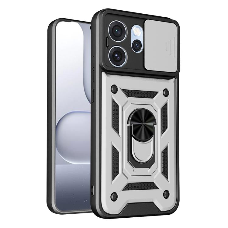 Sliding Camera Cover Design TPU+PC Phone Case, For OPPO Reno15 Pro 5G Global, For OPPO Reno15 5G Global, For OPPO Find X9, For OPPO A6 Pro 4G / 5G / F31 5G, For OPPO F31 Pro 5G, For OPPO Find X9 Pro