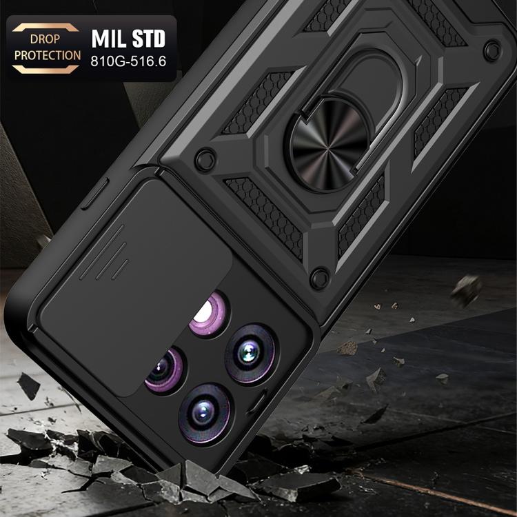 Sliding Camera Cover Design TPU+PC Phone Case, For OPPO Reno16 F 5G Global, For OPPO Reno16 5G Global, For OPPO Find X9 Ultra, For OPPO Reno15 F 5G / Reno 15c 5G Global, For OPPO A6x 4G Global, For OPPO A6x 5G Global
