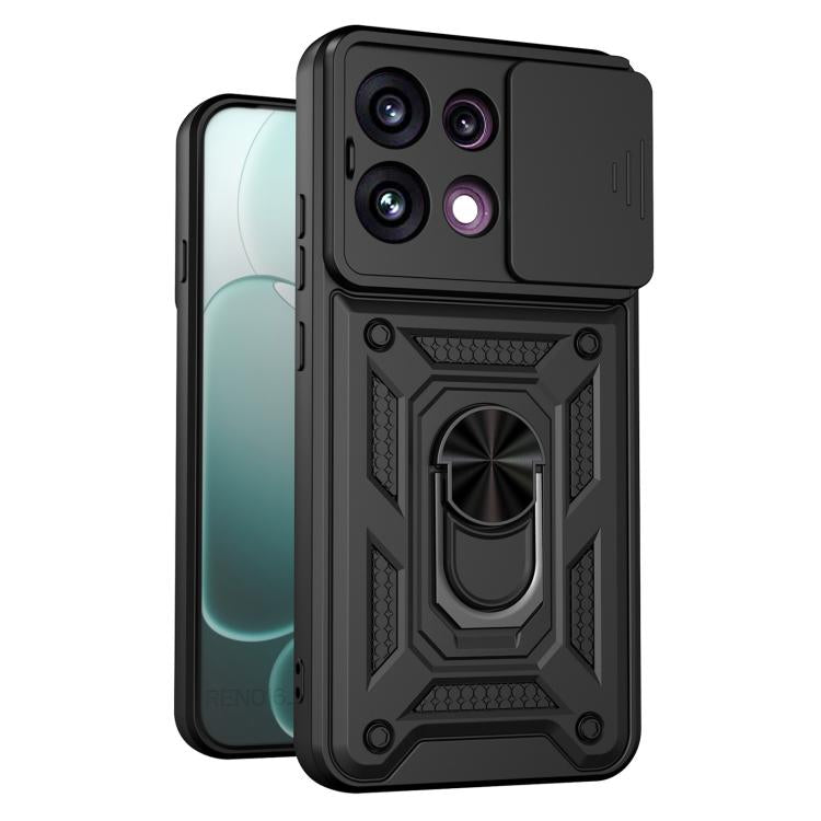 Sliding Camera Cover Design TPU+PC Phone Case, For OPPO Reno16 F 5G Global, For OPPO Reno16 5G Global, For OPPO Find X9 Ultra, For OPPO Reno15 F 5G / Reno 15c 5G Global, For OPPO A6x 4G Global, For OPPO A6x 5G Global