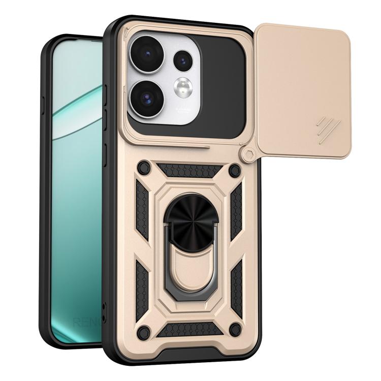 Sliding Camera Cover Design TPU+PC Phone Case, For OPPO Reno16 F 5G Global, For OPPO Reno16 5G Global, For OPPO Find X9 Ultra, For OPPO Reno15 F 5G / Reno 15c 5G Global, For OPPO A6x 4G Global, For OPPO A6x 5G Global