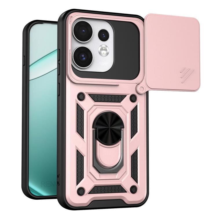 Sliding Camera Cover Design TPU+PC Phone Case, For OPPO Reno16 F 5G Global, For OPPO Reno16 5G Global, For OPPO Find X9 Ultra, For OPPO Reno15 F 5G / Reno 15c 5G Global, For OPPO A6x 4G Global, For OPPO A6x 5G Global
