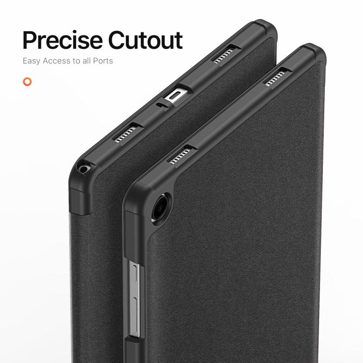DUX DUCIS Domo Series Magnetic Flip Leather Tablet Case, For Samsung Galaxy Tab A11+ / A9+, For Samsung Galaxy Tab A9/A11, For Samsung Galaxy Tab S9 FE / S10 FE, For Samsung Galaxy Tab S10 FE+, For Samsung Galaxy Tab S10+, For Samsung Galaxy Tab S9 FE+...