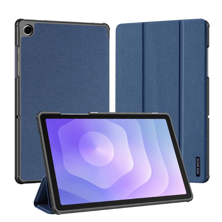 DUX DUCIS Domo Series Magnetic Flip Leather Tablet Case, For Samsung Galaxy Tab A11+ / A9+, For Samsung Galaxy Tab A9/A11, For Samsung Galaxy Tab S9 FE / S10 FE, For Samsung Galaxy Tab S10 FE+, For Samsung Galaxy Tab S10+, For Samsung Galaxy Tab S9 FE+...