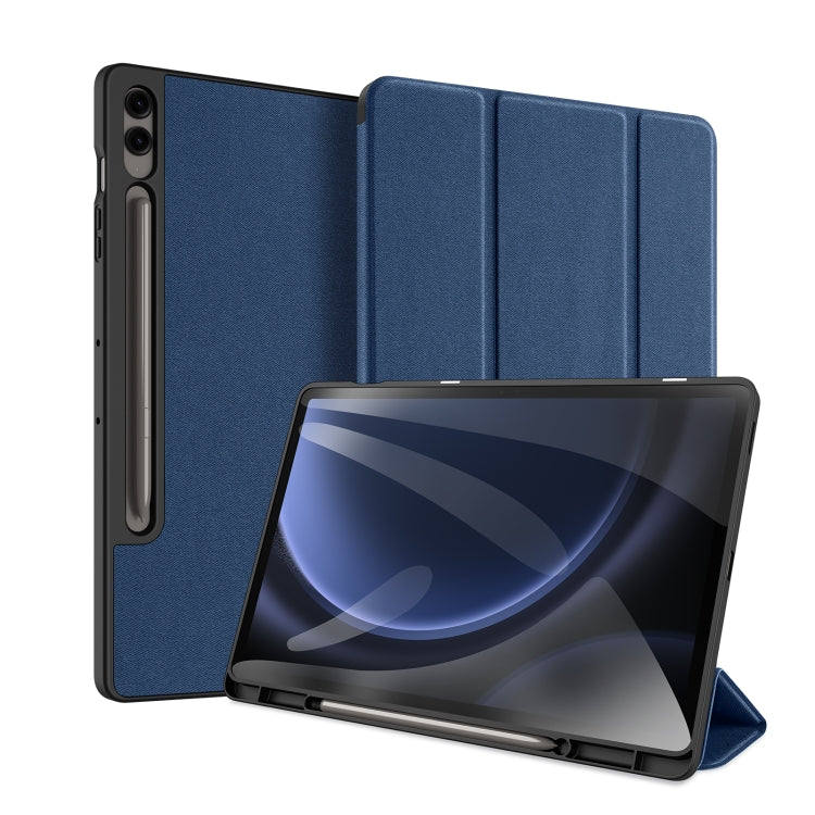 DUX DUCIS Domo Series Magnetic Flip Leather Tablet Case, For Samsung Galaxy Tab A11+ / A9+, For Samsung Galaxy Tab A9/A11, For Samsung Galaxy Tab S9 FE / S10 FE, For Samsung Galaxy Tab S10 FE+, For Samsung Galaxy Tab S10+, For Samsung Galaxy Tab S9 FE+...
