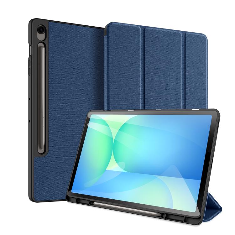 DUX DUCIS Domo Series Magnetic Flip Leather Tablet Case, For Samsung Galaxy Tab A11+ / A9+, For Samsung Galaxy Tab A9/A11, For Samsung Galaxy Tab S9 FE / S10 FE, For Samsung Galaxy Tab S10 FE+, For Samsung Galaxy Tab S10+, For Samsung Galaxy Tab S9 FE+...
