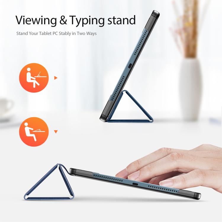 DUX DUCIS Domo Series Magnetic Flip Leather Tablet Case, For Lenovo Tab K9 / Tab One, For Lenovo Idea Tab Pro, For Lenovo Yoga Tab Plus, For Lenovo Tab P12 12.7 2023, For Lenovo Tab M10 5G  10.6