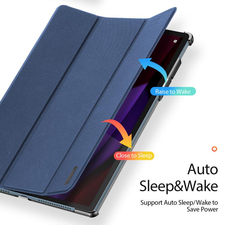 DUX DUCIS Domo Series Magnetic Flip Leather Tablet Case, For Lenovo Tab K9 / Tab One, For Lenovo Idea Tab Pro, For Lenovo Yoga Tab Plus, For Lenovo Tab P12 12.7 2023, For Lenovo Tab M10 5G  10.6