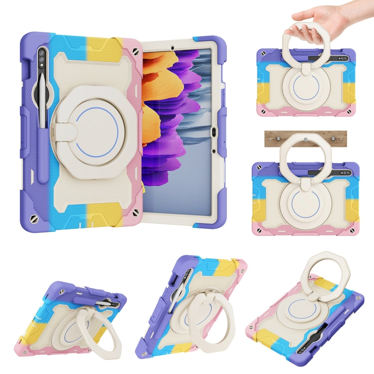 Armor Portable Rotating Ring Holder Silicone Tablet Case, For Samsung Galaxy Tab A11+ / A9+, For Samsung Galaxy Tab A11 / A9, For Samsung Galaxy Tab S10 Lite / S10 FE, For Samsung Galaxy Tab S11 Ultra, For Samsung Galaxy Tab S10 FE+                    ...