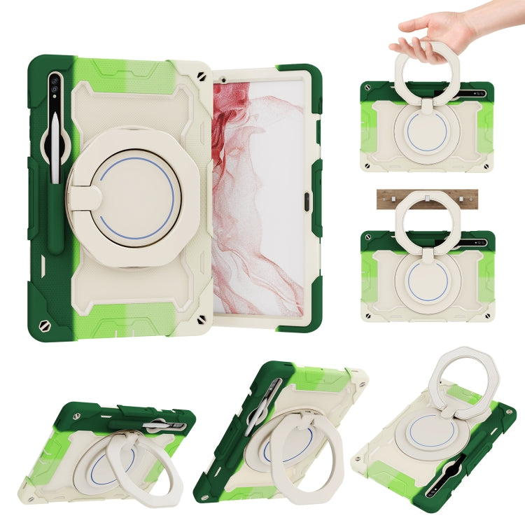 Armor Portable Rotating Ring Holder Silicone Tablet Case, For Samsung Galaxy Tab A11+ / A9+, For Samsung Galaxy Tab A11 / A9, For Samsung Galaxy Tab S10 Lite / S10 FE, For Samsung Galaxy Tab S11 Ultra, For Samsung Galaxy Tab S10 FE+                    ...