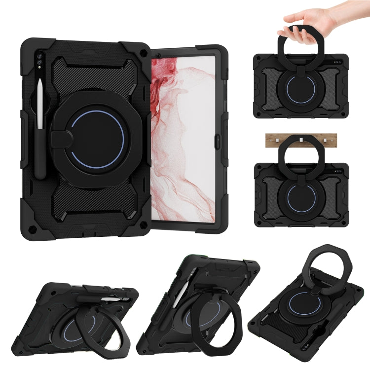 Armor Portable Rotating Ring Holder Silicone Tablet Case, For Samsung Galaxy Tab A11+ / A9+, For Samsung Galaxy Tab A11 / A9, For Samsung Galaxy Tab S10 Lite / S10 FE, For Samsung Galaxy Tab S11 Ultra, For Samsung Galaxy Tab S10 FE+                    ...