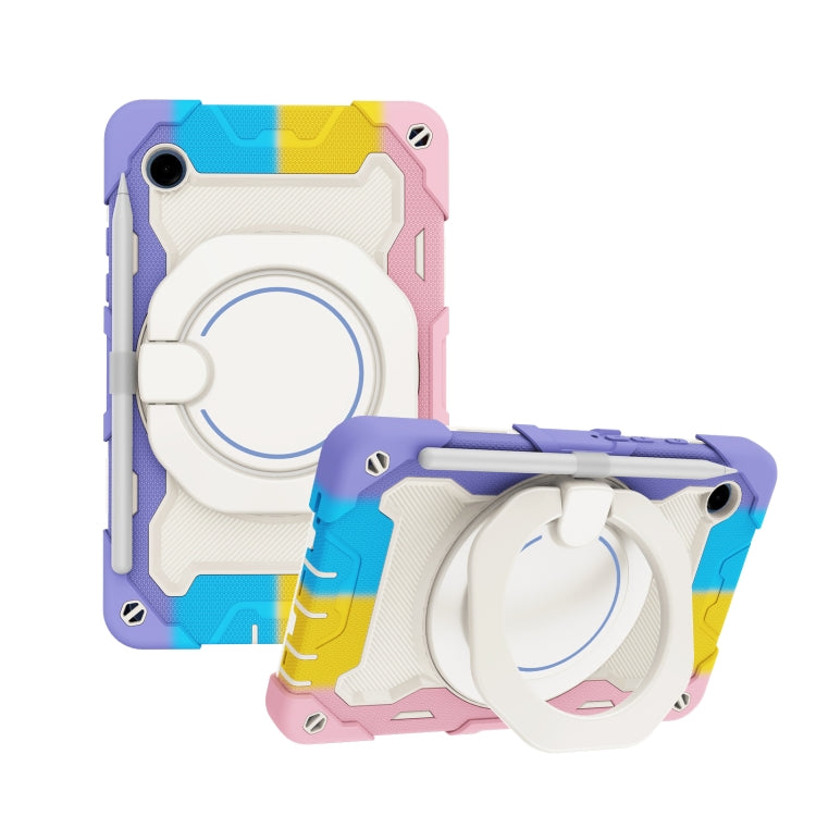 Armor Portable Rotating Ring Holder Silicone Tablet Case, For Samsung Galaxy Tab A11+ / A9+, For Samsung Galaxy Tab A11 / A9, For Samsung Galaxy Tab S10 Lite / S10 FE, For Samsung Galaxy Tab S11 Ultra, For Samsung Galaxy Tab S10 FE+                    ...