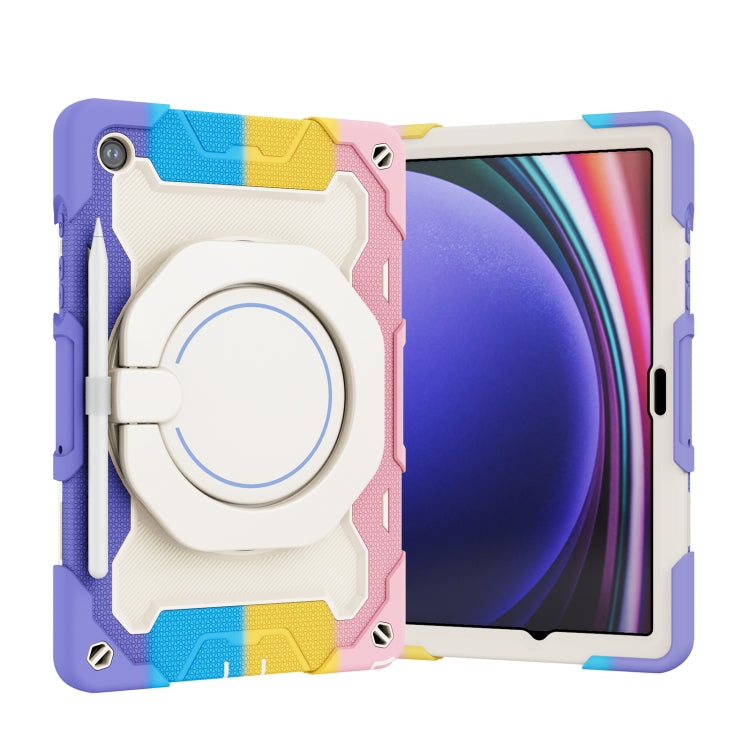 Armor Portable Rotating Ring Holder Silicone Tablet Case, For Samsung Galaxy Tab A11+ / A9+, For Samsung Galaxy Tab A11 / A9, For Samsung Galaxy Tab S10 Lite / S10 FE, For Samsung Galaxy Tab S11 Ultra, For Samsung Galaxy Tab S10 FE+                    ...