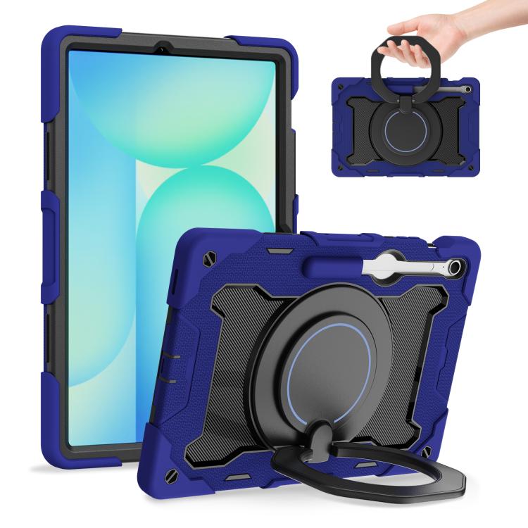 Armor Portable Rotating Ring Holder Silicone Tablet Case, For Samsung Galaxy Tab A11+ / A9+, For Samsung Galaxy Tab A11 / A9, For Samsung Galaxy Tab S10 Lite / S10 FE, For Samsung Galaxy Tab S11 Ultra, For Samsung Galaxy Tab S10 FE+                    ...