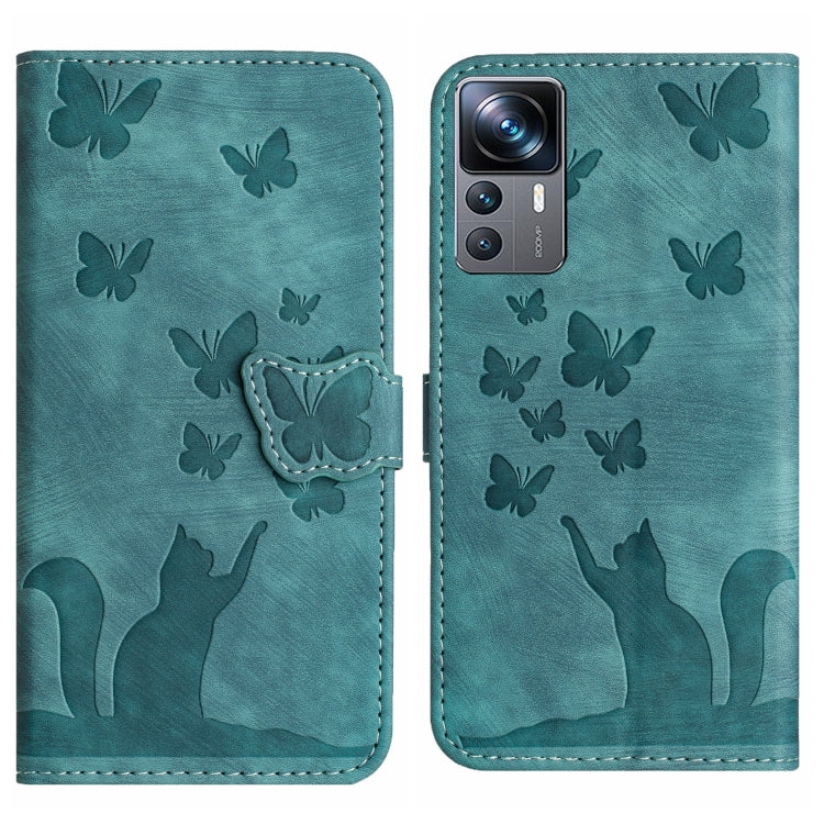 Butterfly Cat Embossing Flip Leather Phone Case, For Xiaomi Redmi 12 4G, For Xiaomi Redmi Note 11/Note 12S 4G Global, For Xiaomi Redmi Note 12 4G Global, For Xiaomi Poco X5 Pro / Redmi Note 12 Pro 5G, For Xiaomi Poco X5 / Redmi Note 12 5G              ...