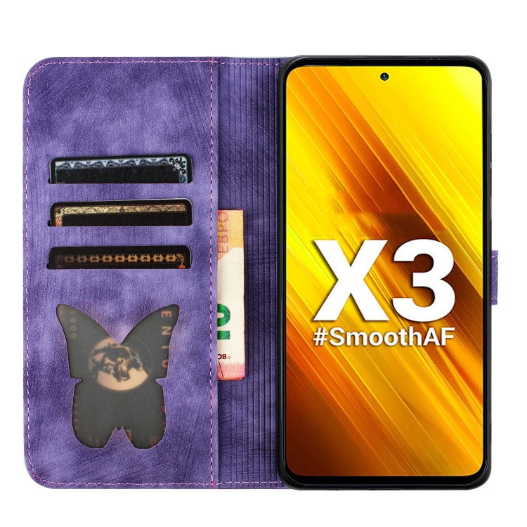 Butterfly Cat Embossing Flip Leather Phone Case, For Xiaomi Poco X3 / X3 NFC / X3 Pro, For Xiaomi Mi 11 Lite, For Xiaomi Redmi Note 10 / 10S, For Xiaomi Redmi Note 10 Pro, For Xiaomi Poco M3/Redmi Note 9 4G, For Xiaomi Redmi 9A, For Xiaomi Redmi 9     ...