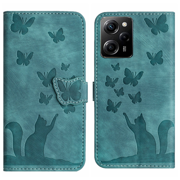 Butterfly Cat Embossing Flip Leather Phone Case, For Xiaomi Redmi 12 4G, For Xiaomi Redmi Note 11/Note 12S 4G Global, For Xiaomi Redmi Note 12 4G Global, For Xiaomi Poco X5 Pro / Redmi Note 12 Pro 5G, For Xiaomi Poco X5 / Redmi Note 12 5G              ...