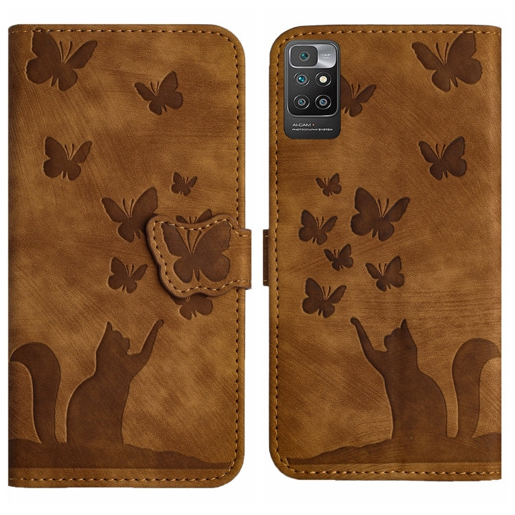 Butterfly Cat Embossing Flip Leather Phone Case, For Xiaomi Redmi 12 4G, For Xiaomi Redmi Note 11/Note 12S 4G Global, For Xiaomi Redmi Note 12 4G Global, For Xiaomi Poco X5 Pro / Redmi Note 12 Pro 5G, For Xiaomi Poco X5 / Redmi Note 12 5G              ...