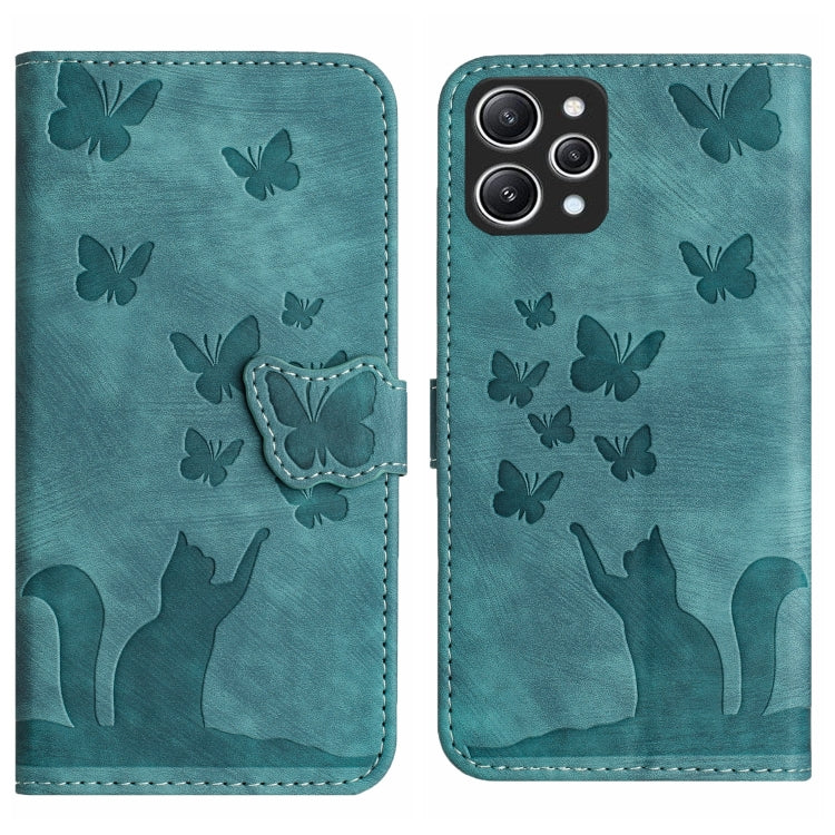 Butterfly Cat Embossing Flip Leather Phone Case, For Xiaomi Redmi 12 4G, For Xiaomi Redmi Note 11/Note 12S 4G Global, For Xiaomi Redmi Note 12 4G Global, For Xiaomi Poco X5 Pro / Redmi Note 12 Pro 5G, For Xiaomi Poco X5 / Redmi Note 12 5G              ...