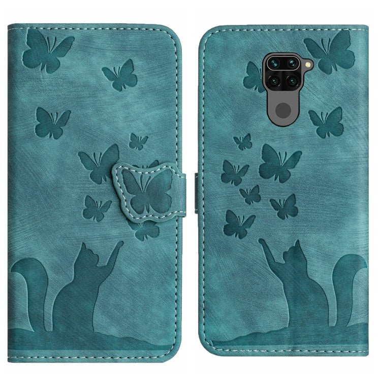 Butterfly Cat Embossing Flip Leather Phone Case, For Xiaomi Poco X3 / X3 NFC / X3 Pro, For Xiaomi Mi 11 Lite, For Xiaomi Redmi Note 10 / 10S, For Xiaomi Redmi Note 10 Pro, For Xiaomi Poco M3/Redmi Note 9 4G, For Xiaomi Redmi 9A, For Xiaomi Redmi 9     ...