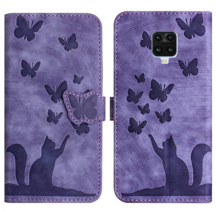Butterfly Cat Embossing Flip Leather Phone Case, For Xiaomi Poco X3 / X3 NFC / X3 Pro, For Xiaomi Mi 11 Lite, For Xiaomi Redmi Note 10 / 10S, For Xiaomi Redmi Note 10 Pro, For Xiaomi Poco M3/Redmi Note 9 4G, For Xiaomi Redmi 9A, For Xiaomi Redmi 9     ...