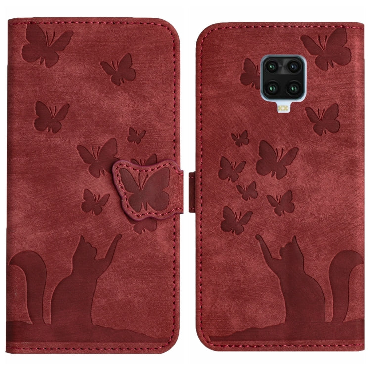 Butterfly Cat Embossing Flip Leather Phone Case, For Xiaomi Poco X3 / X3 NFC / X3 Pro, For Xiaomi Mi 11 Lite, For Xiaomi Redmi Note 10 / 10S, For Xiaomi Redmi Note 10 Pro, For Xiaomi Poco M3/Redmi Note 9 4G, For Xiaomi Redmi 9A, For Xiaomi Redmi 9     ...