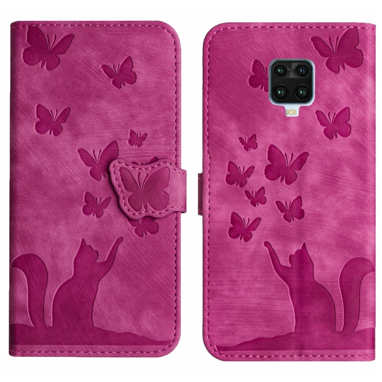 Butterfly Cat Embossing Flip Leather Phone Case, For Xiaomi Poco X3 / X3 NFC / X3 Pro, For Xiaomi Mi 11 Lite, For Xiaomi Redmi Note 10 / 10S, For Xiaomi Redmi Note 10 Pro, For Xiaomi Poco M3/Redmi Note 9 4G, For Xiaomi Redmi 9A, For Xiaomi Redmi 9     ...